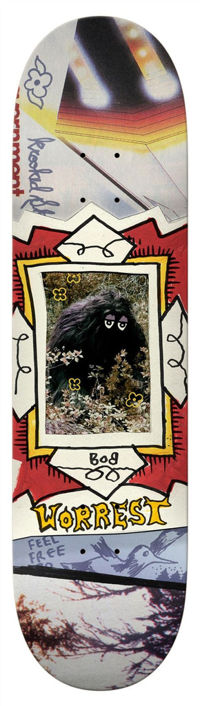 Worrest Big Foot - Twin Tail Skateboard Deck - 8.75"