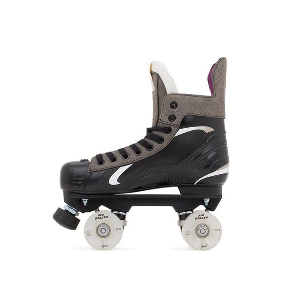 Rio Roller Flow Hockey Quad Skates - Black