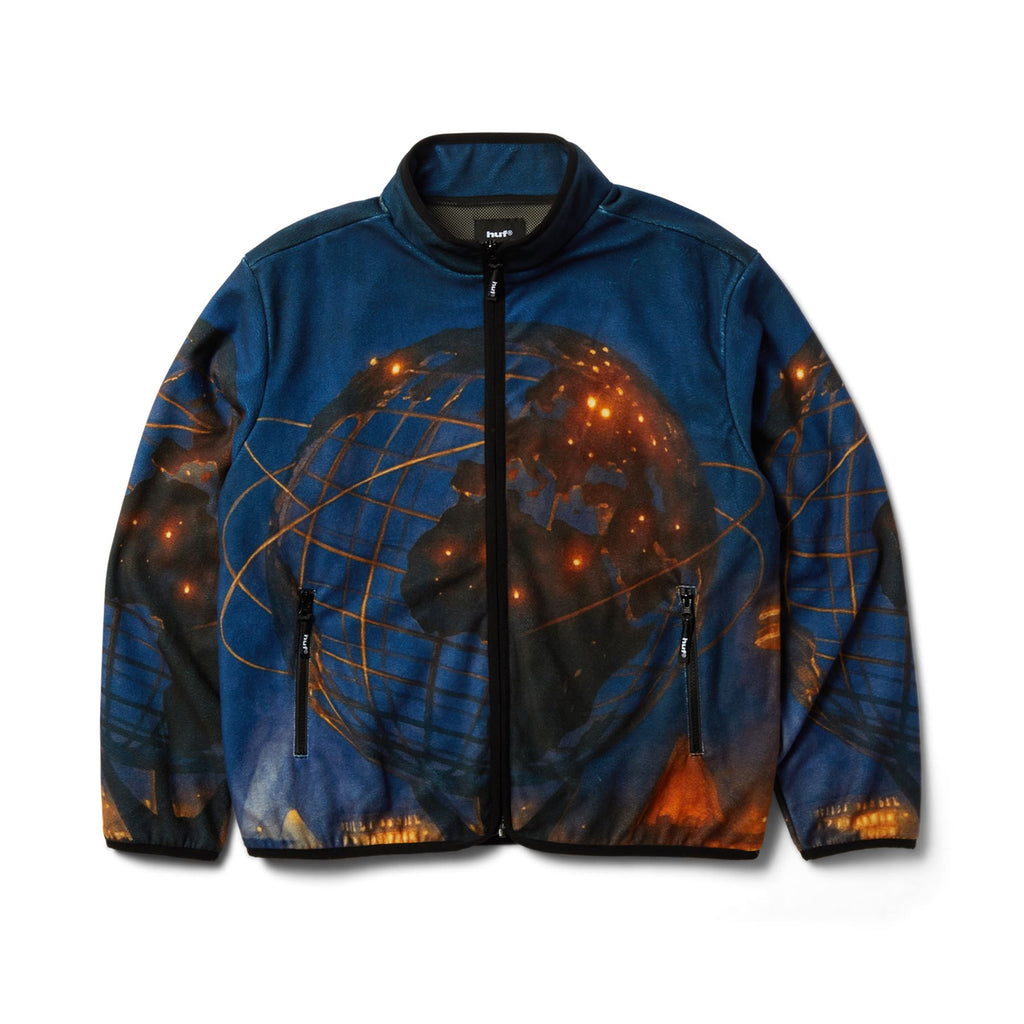 HUF Flushing Polar Fleece Jacket (Multi)