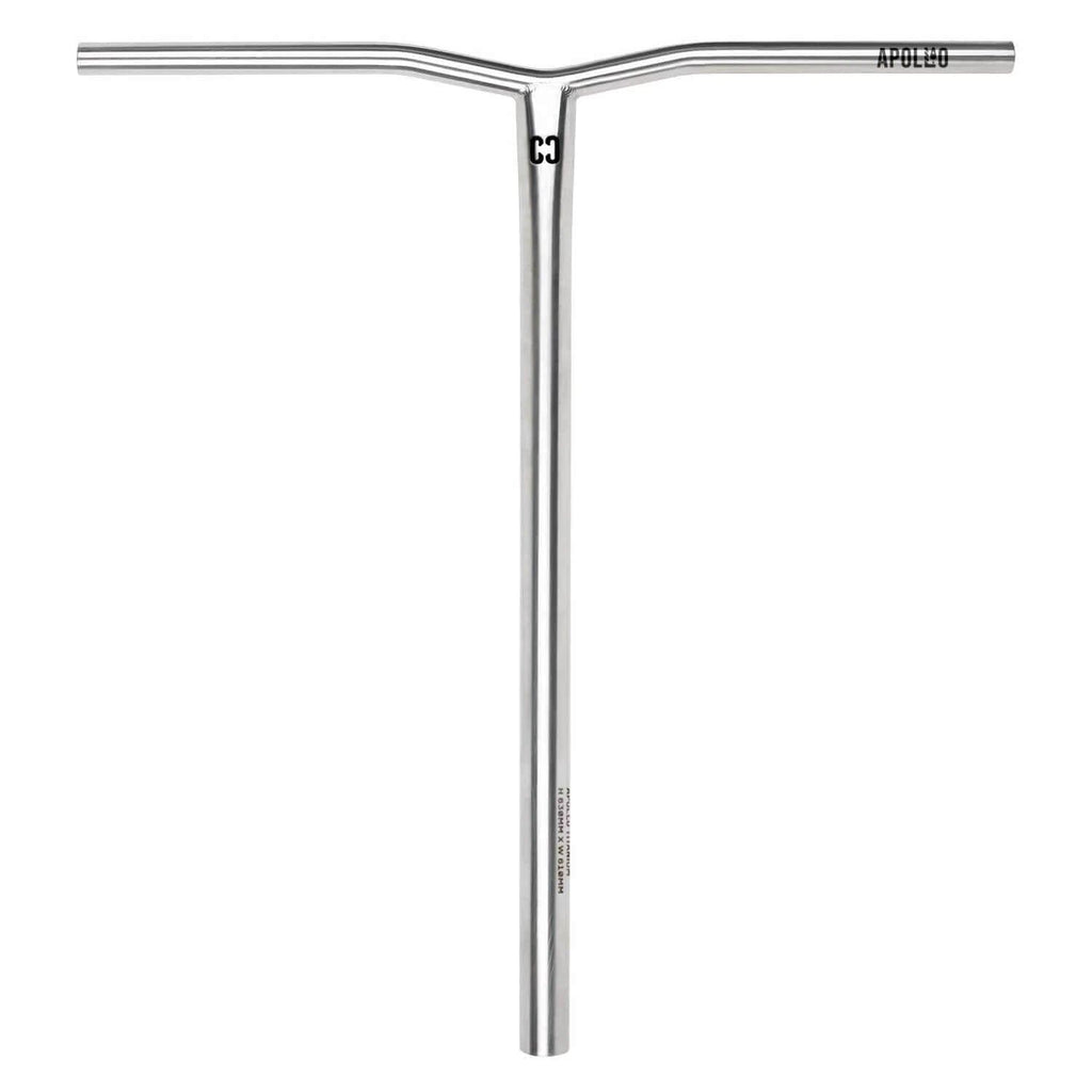 CORE Apollo V2 Titanium Stunt Scooter Bars 630mm SCS/HIC - Raw - Skatewarehouse.co.uk