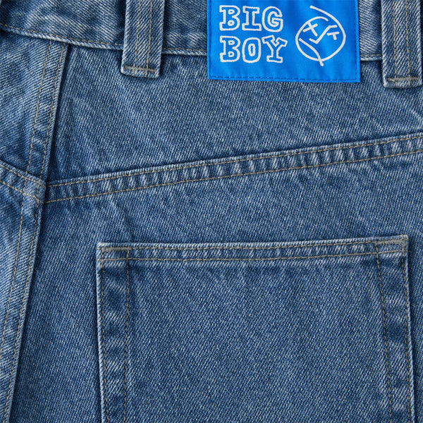 Polar Skate Co Big Boy Pants (Mid Blue)