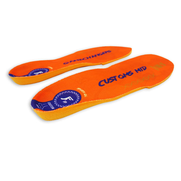 Footprint Gamechanger Elite Custom Orthotic Sport Gel Insoles Mid - Skatewarehouse.co.uk