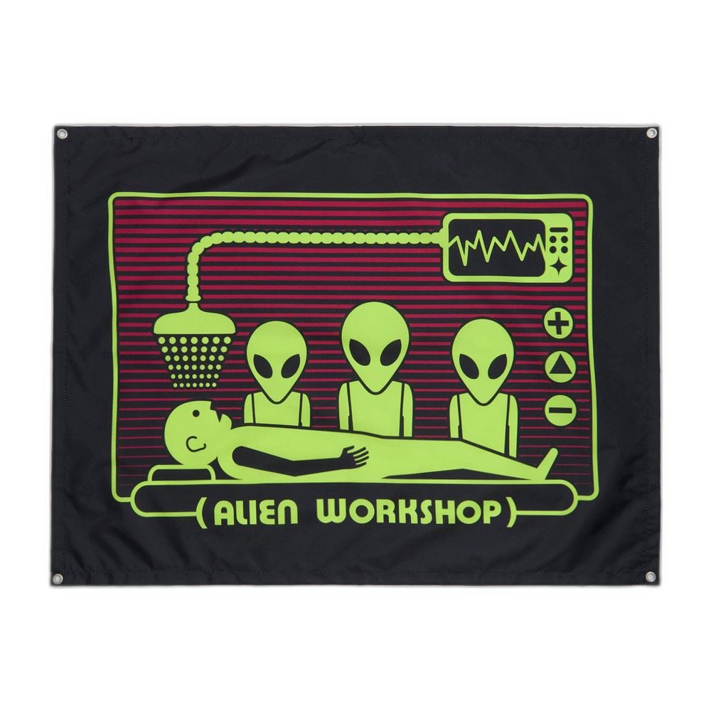 Alien Workshop Abduction Scanner Banner Black One Size Accessories