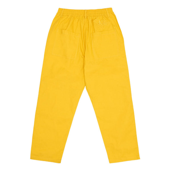 WKND Loosies Ripstop Pants Yellow - Skatewarehouse.co.uk