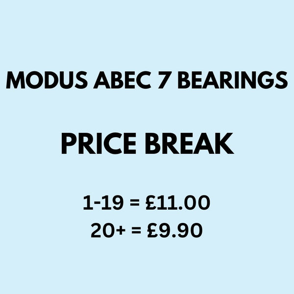 Modus ABEC 7 Skateboard Bearings