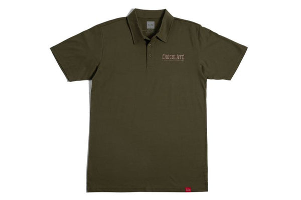 Chocolate Western Polo Olive - Skatewarehouse.co.uk