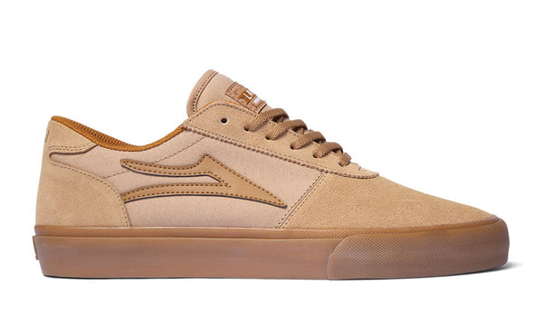 Lakai Manchester Skate Shoes - Tan / Gum - Skatewarehouse.co.uk