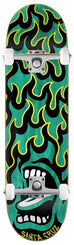 Santa Cruz Birch Screaming Flame 7 Ply x Venom Custom Complete Skateboard - 8.5"