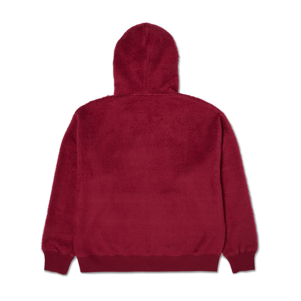 HUF Corso Heavyweight F / Z Hoodie (Berry)