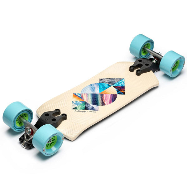 Loaded Boards Fathom Strata - Cruising - Dad Bod Blue Longboard Complete