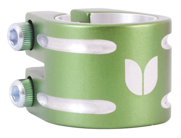 Blazer Scooter Pro Duo Clamp With Shim - Green - Skatewarehouse.co.uk