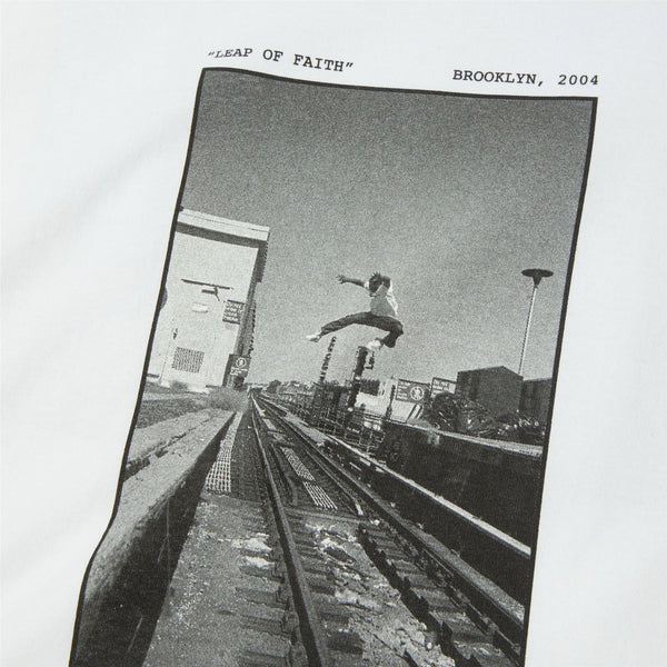 Taking The Leap SS Tee (White)