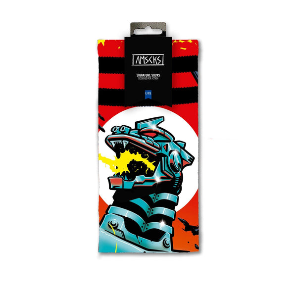 American Socks Mechagodzilla - Mid High Socks