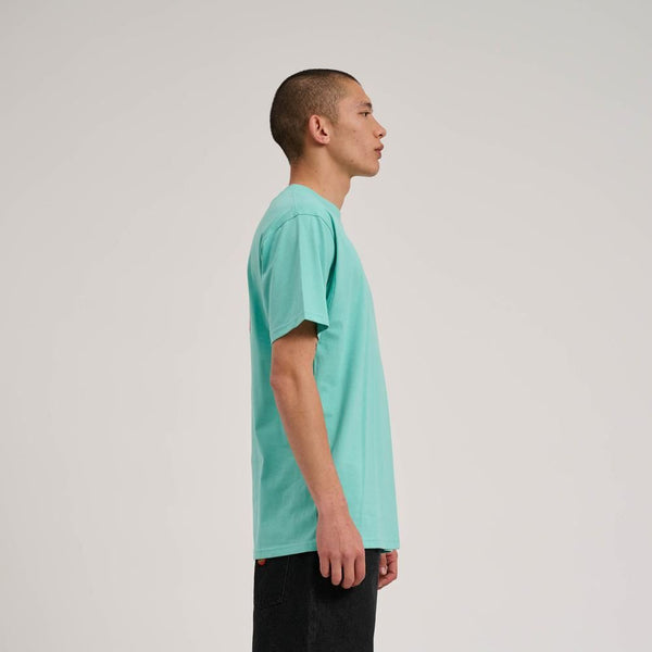 Santa Cruz T-Shirt Classic Dot Chest T-Shirt - Pool Blue - Skatewarehouse.co.uk
