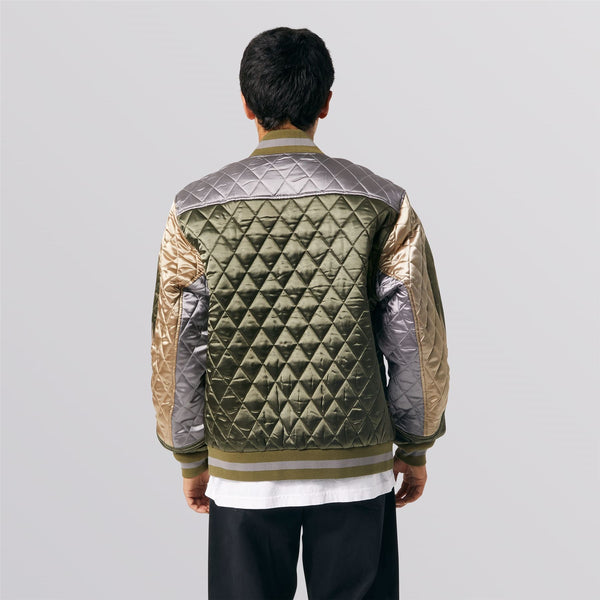 HUF Lightning Bomber Jacket (Olive) - XS