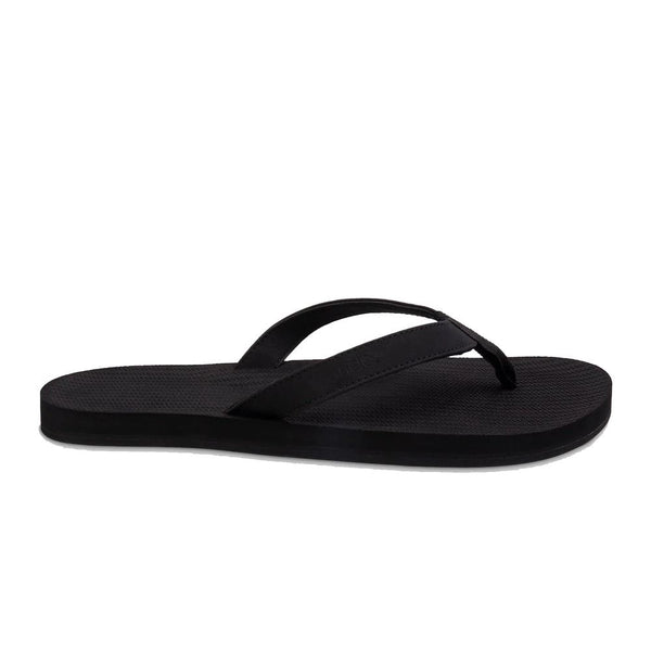 Indosole - Mens Flip Flops - ESSNTLS - Black Shoes