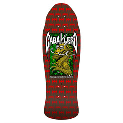 Powell-Peralta™ Steve Caballero • Street Dragon Red/Brown Stain Shape Skateboard Deck - 9.625" - Skatewarehouse.co.uk
