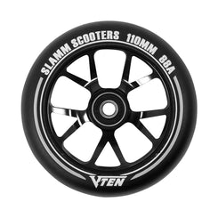 Slamm Scooter 110mm V-Ten II Scooter Wheels - Black - Skatewarehouse.co.uk