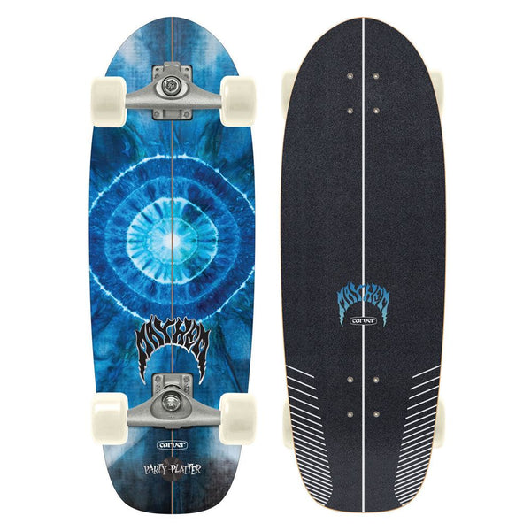 Carver ...Lost Party Platter - CX Surfskate Cruiser Skateboard - 9.75