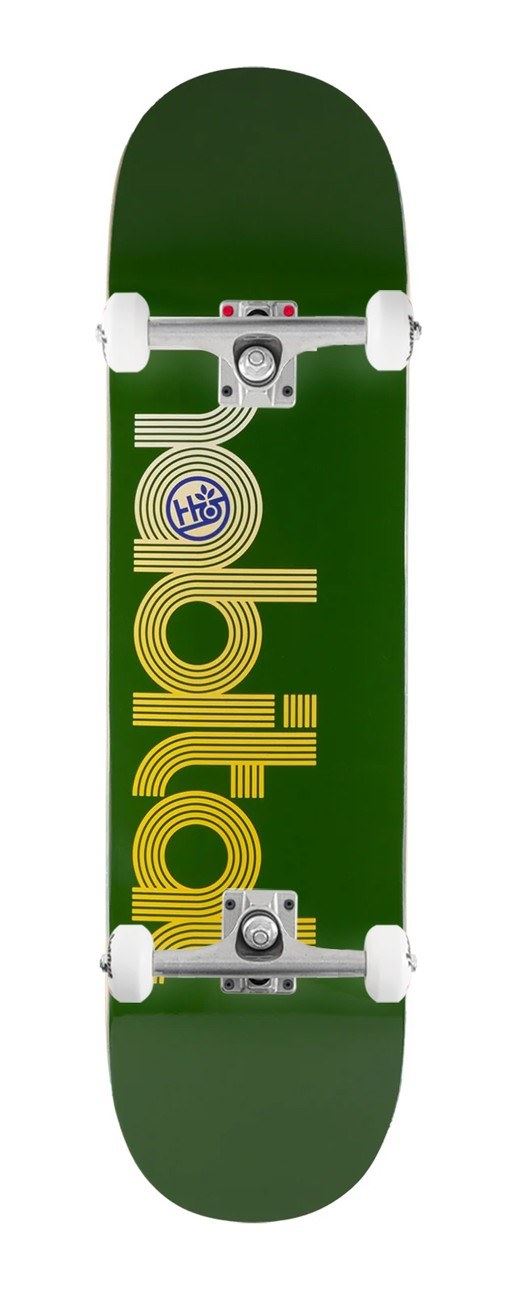 Habitat 'Horizon Lines' Green x Venom Custom Complete Skateboard - 8.5