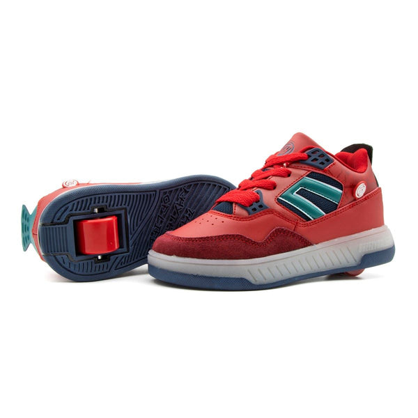 Breezy Rollers Light Beam - Red / Blue - Skatewarehouse.co.uk