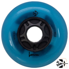 Luminous Led Inline Wheel (Set of 4 Wheels) - Blue Glow - 84Mm/85A - Skatewarehouse.co.uk