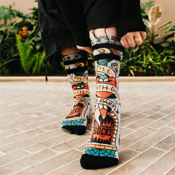 American Socks Till Death Do Us Part - Mid High Socks