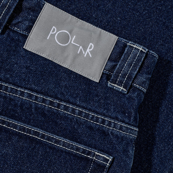 Polar Skate Co 92 Pants (Dark Blue w / White Stitching)