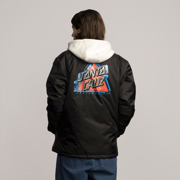 Santa Cruz Jacket Split Not A Dot - Black - Skatewarehouse.co.uk