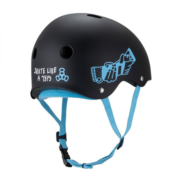 Triple Eight Helmet Certified Sweatsaver S.L.A.G. - Black
