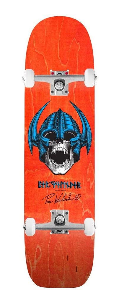 Powell Peralta Per Welinder • Freestyle '10' • • Orange Stain x Venom Custom Complete Skateboard - 7.25"
