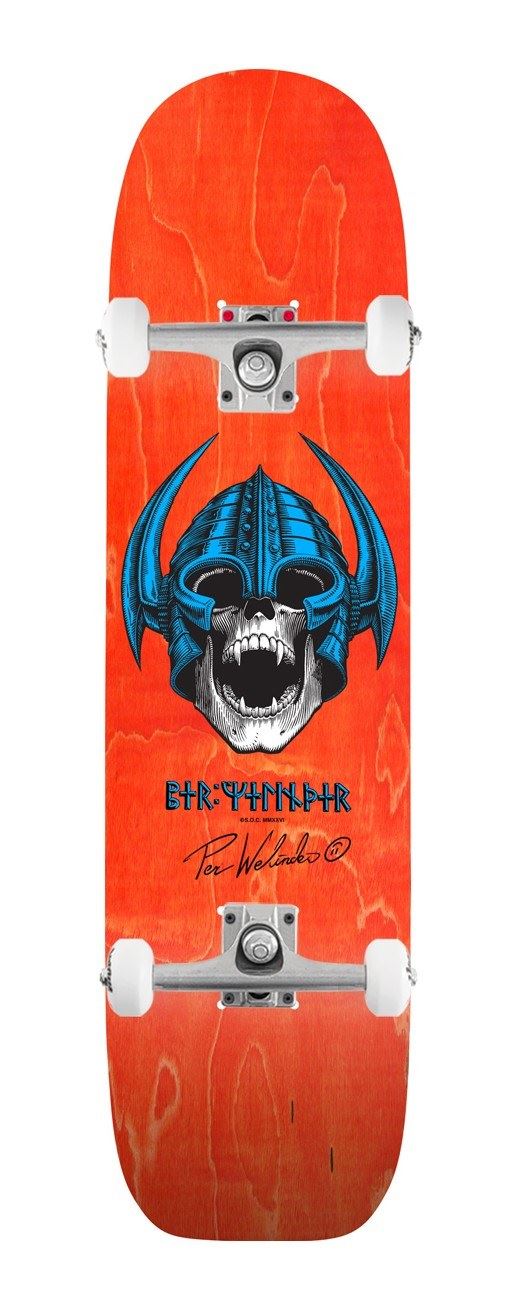 Powell Peralta Per Welinder • Freestyle '10' • • Orange Stain x Venom Custom Complete Skateboard - 7.25