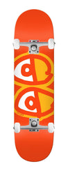 Krooked Team Eyes Orange - BBS x Venom Custom Complete Skateboard - 8.25"