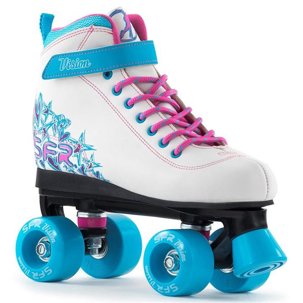 SFR Vision II Quad Skates - White / Blue