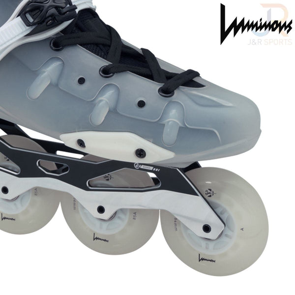 Luminous Ray - Clear Quad Skates