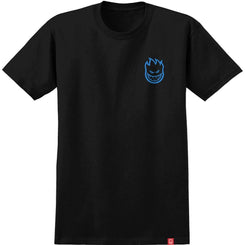 Spitfire T-Shirt Lil Bighead - Black / Blue Print - Skatewarehouse.co.uk