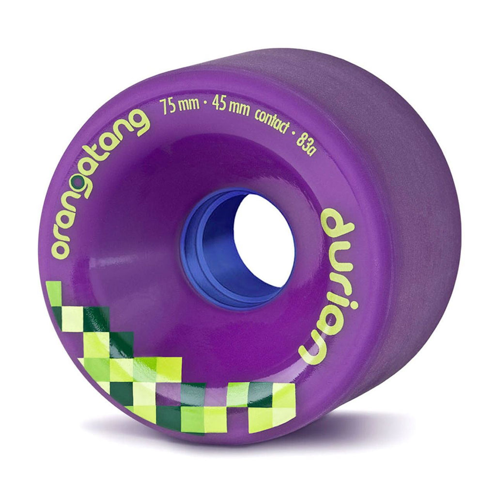 Orangatang "Durian" Purple 75Mm 83A (Set 4) - Skatewarehouse.co.uk