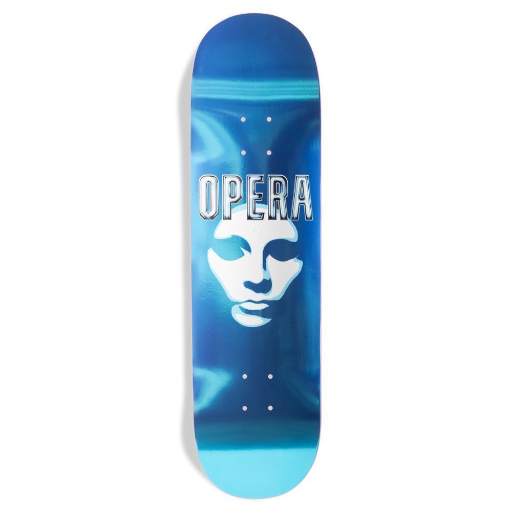 Opera Mask Logo - Ex7 Multi Skateboard Deck - 8.25"