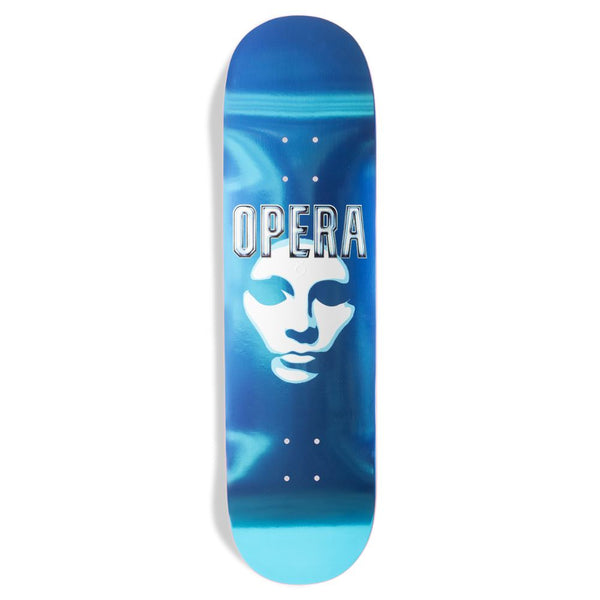 Opera Mask Logo - Ex7 Multi Skateboard Deck - 8.25
