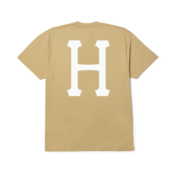 HUF Classic H SS Tee (Sand / White)