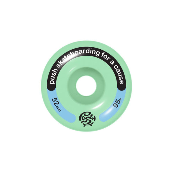 Push Frogster FP Incomplete Teal Skateboard Deck - 7.75
