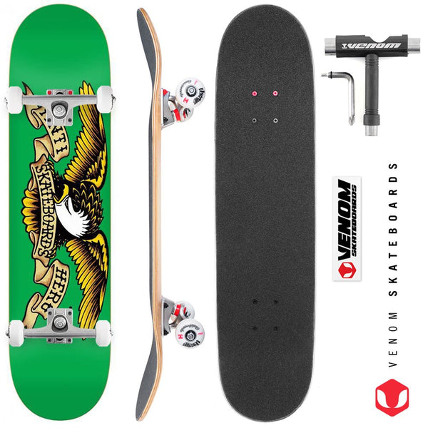 Anti Hero Classic Eagle Medium Custom Complete Skateboard - 7.81