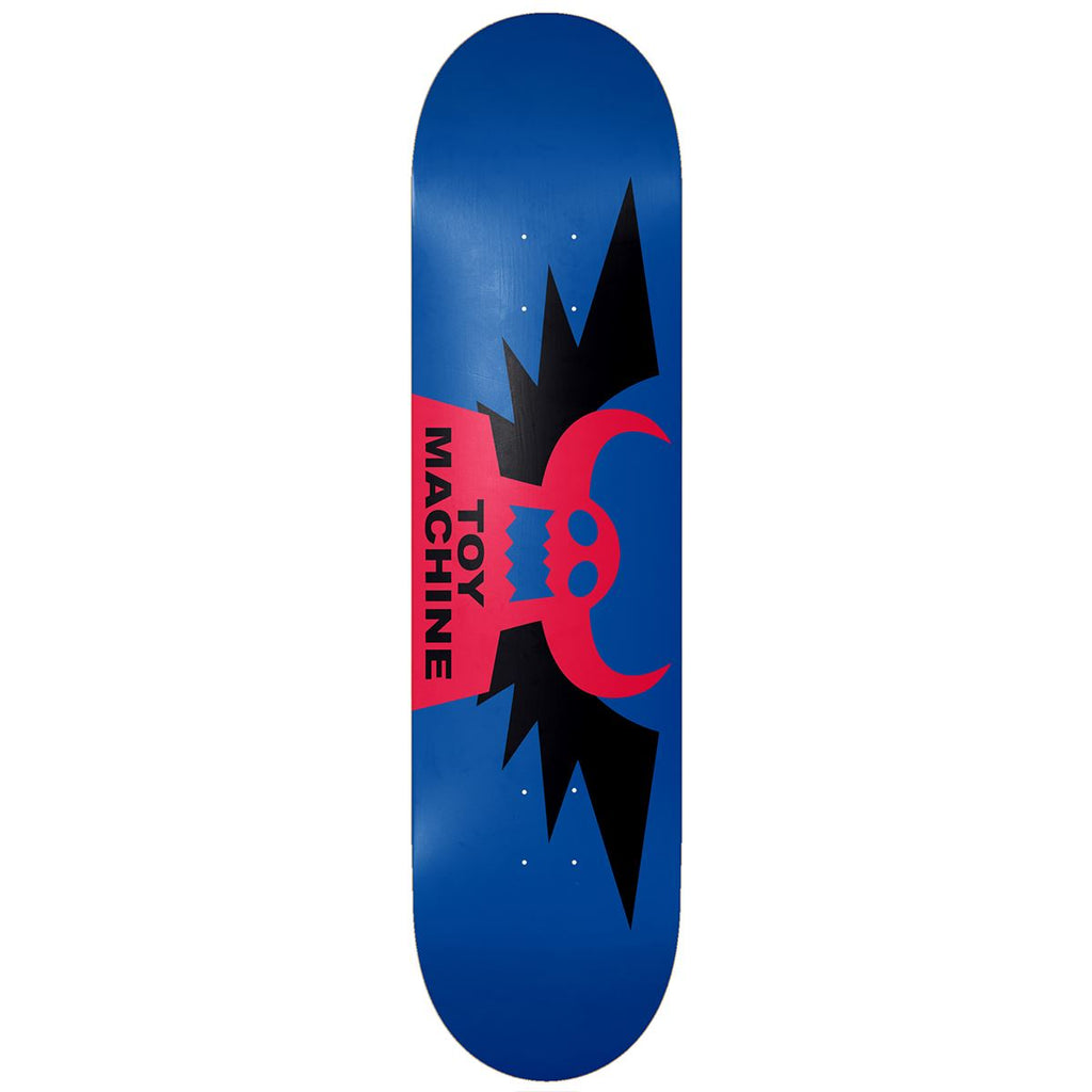 Toy Machine Winged Blue Skateboard Deck - 8.5" - Skatewarehouse.co.uk
