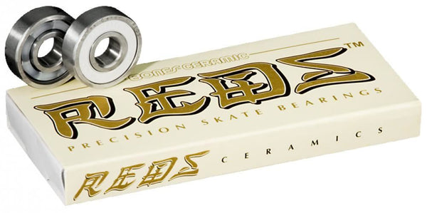 Bones Ceramic Super Reds Bearings - Skatewarehouse.co.uk