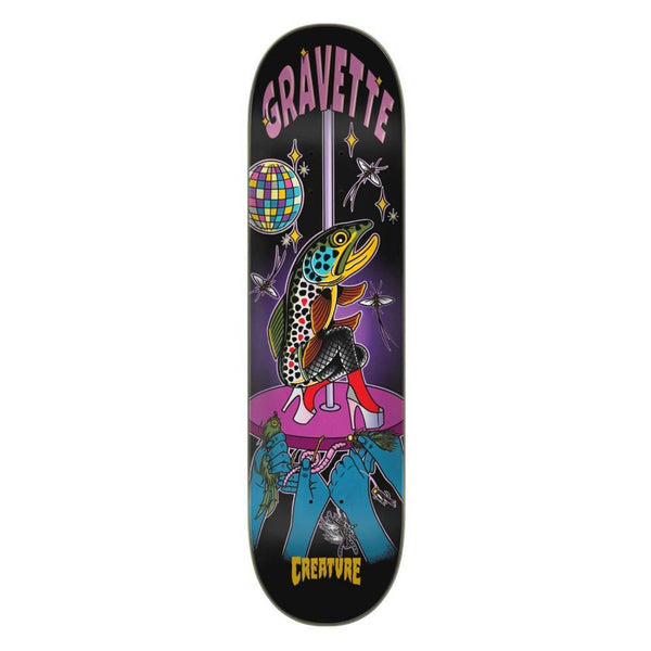 Creature s Gravette Nightlife Pro x Venom Custom Complete Skateboard - 8.3