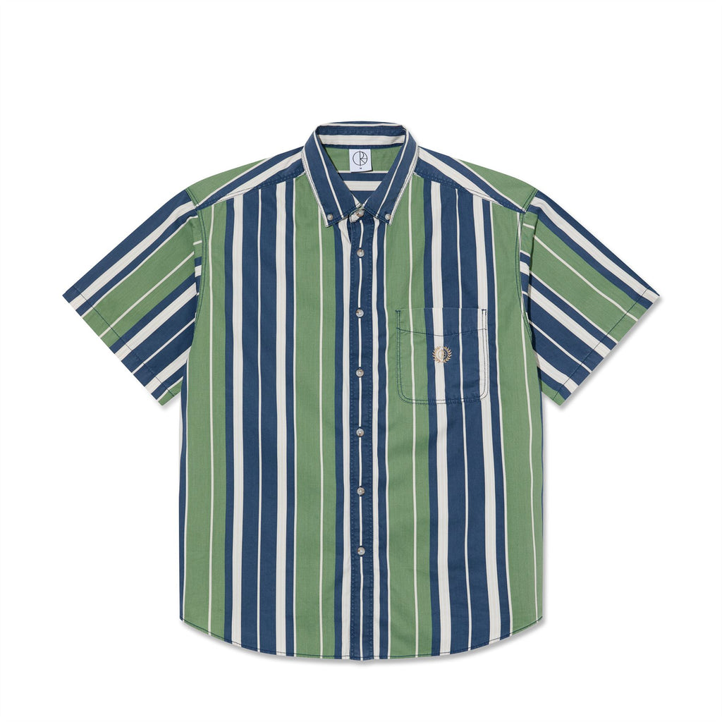 Polar Skate Co Ted Shirt (Green / Blue) - M