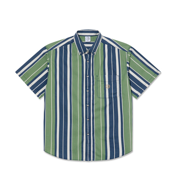 Polar Skate Co Ted Shirt (Green / Blue) - M