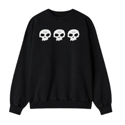 Zero Multiskull Crew Black - Skatewarehouse.co.uk