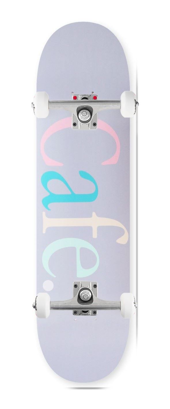Skateboard Cafe Wayne (Powder Blue) x Venom Custom Complete Skateboard - 8.125