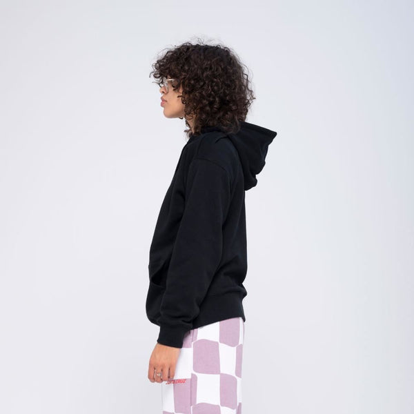 Santa Cruz Womens Hood Winged Moon Strip Hood - Black - Skatewarehouse.co.uk